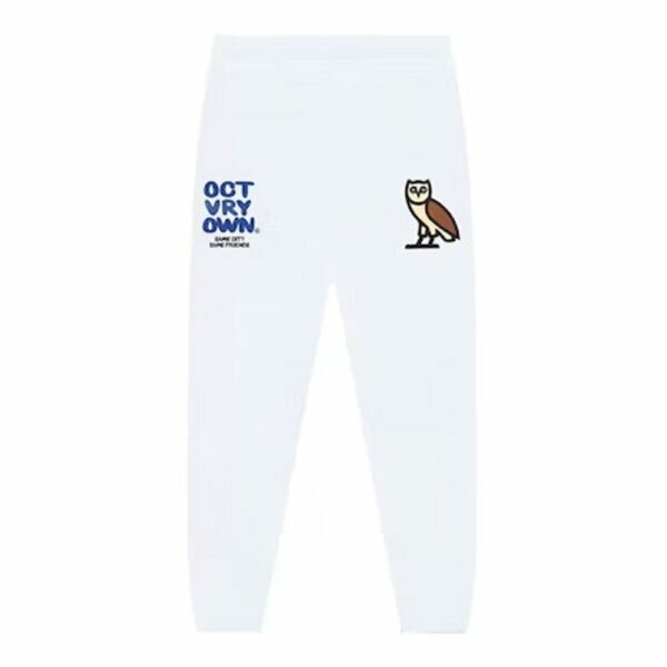 OVO Bubble Sweatpant White